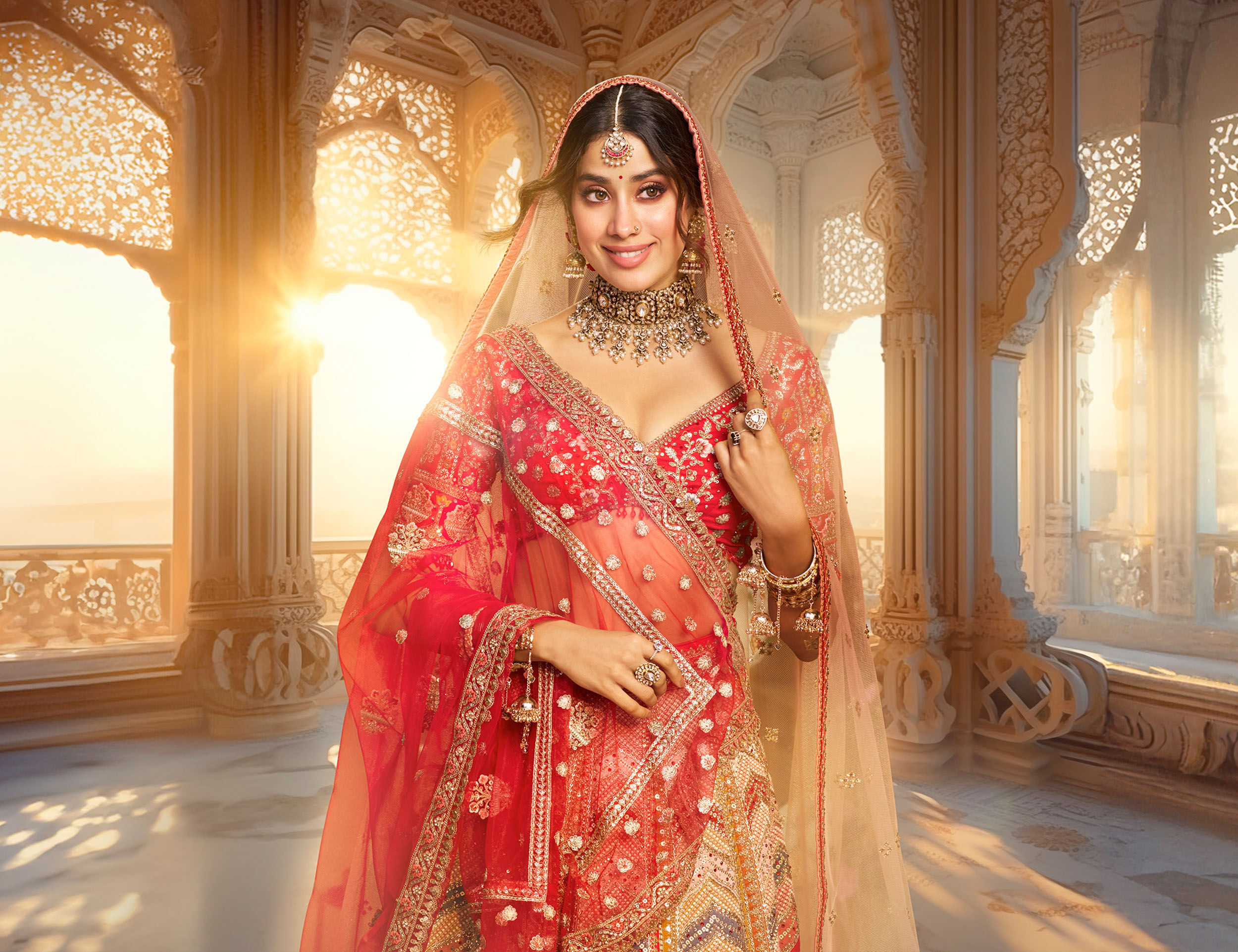 Matching your varmala to your outfit